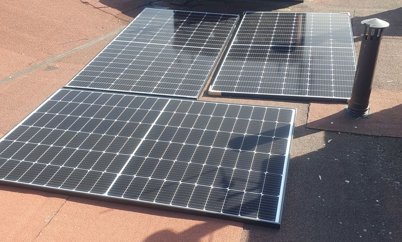 Solar power - 3 new panels